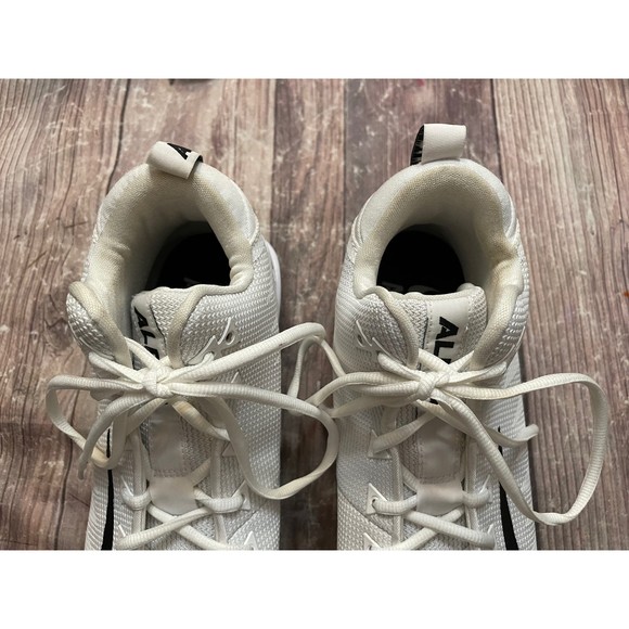 White Nike Alpha Menace Pro Mid Men’s Football Cleats Shoes, Size Adult 13 main image 6